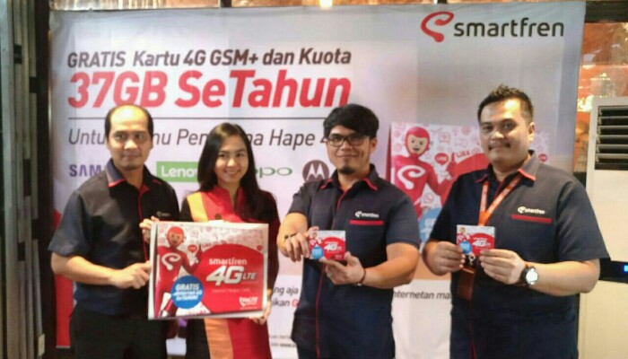 Smartfren Luncurkan Kartu 4G LTE GSM Dengan Bonus Berlimpah