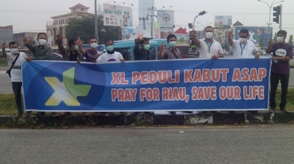 XL-Peduli-Asap-Riau