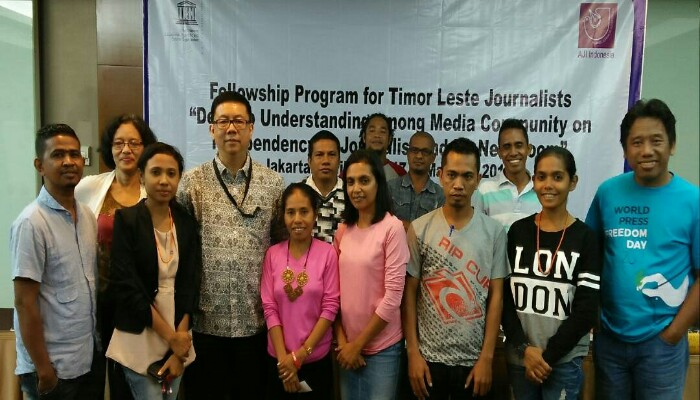 Jurnalis Timor Leste - AJI