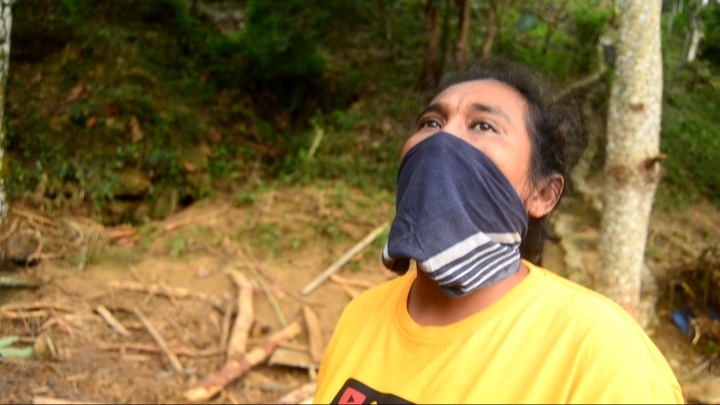 banjir di sungai landang