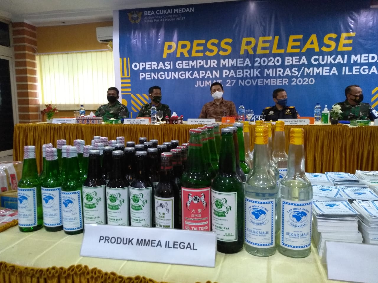 home industry produksi minuman keras