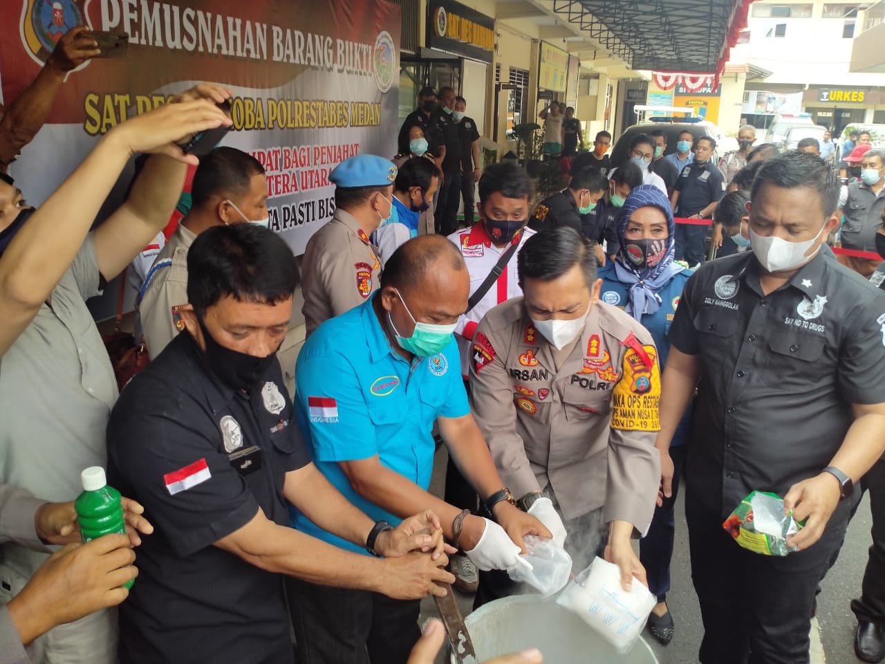 pemusnahan barang bukti
