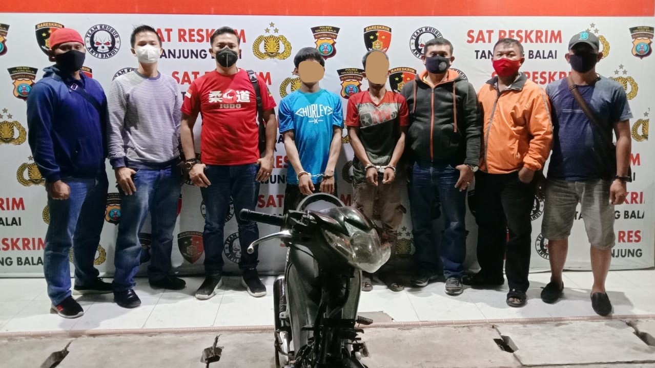 pencuri dan penadah di tanjung balai.