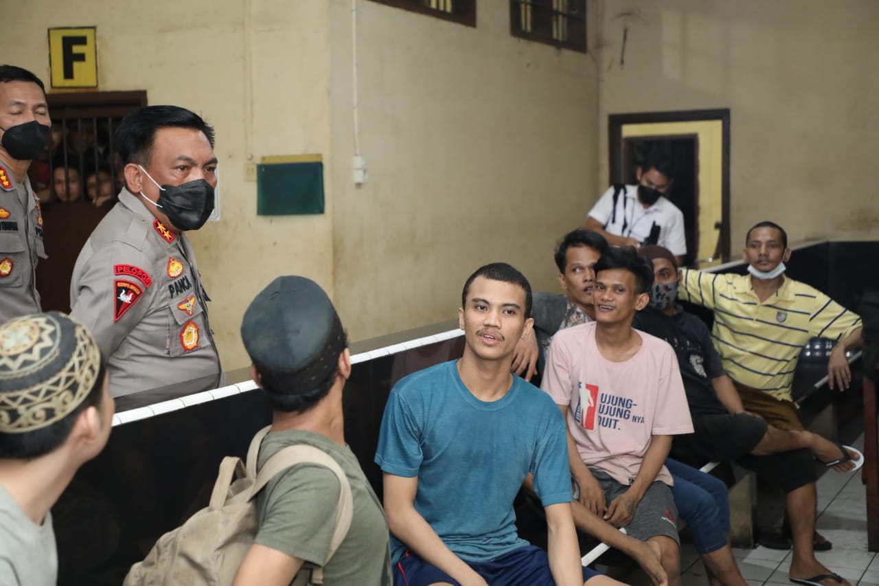 306 tahanan dipindahkan ke rutan tanjung gusta