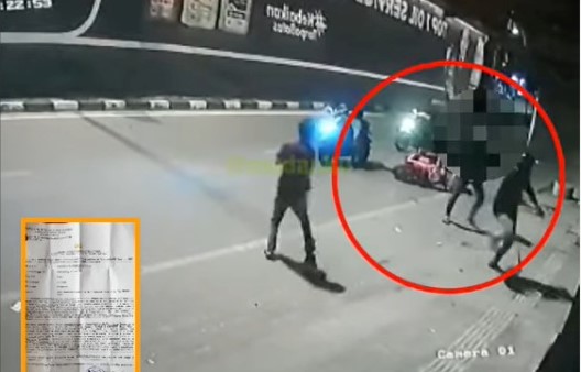 komplotan begal di jalan setia budi