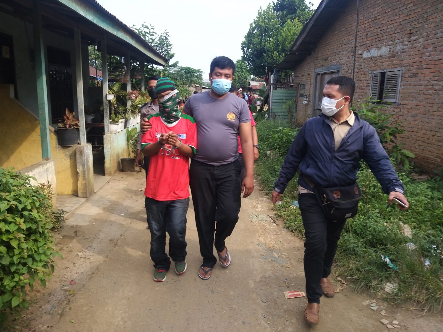 Pembacokan penarik becak motor di tanjung morawa