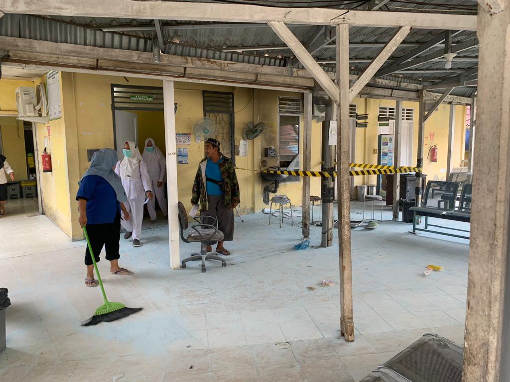 perempuan di tanjungbalai bakar rumah sakit