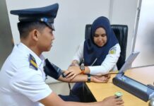 Komitmen Terhadap Keselamatan Perjalanan KA, Petugas KAI Rutin Cek Kesehatan Sebelum Dinas / Humas KAI