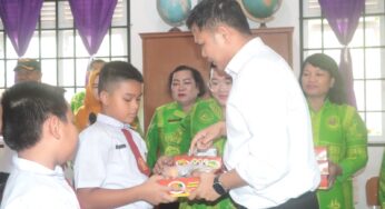 Pemkab Sergai Bagikan Makanan Bergizi Kepada 3.325 Siswa