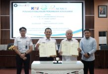 KAI – Kejati Sumut Teken Kerja Sama terkait Penanganan Masalah Hukum Perdata dan Tata Usaha Negara
