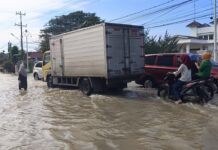 Banjir Meluas, Kini Rendam Perkantoran Pemkab Sergai