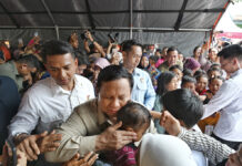 Tinjau Lokasi Pengungsian Langkat, Presiden Prabowo Pastikan Terus Pantau Pemulihan Bencana di Sumut