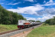 KAI Divre I Sumut Percepat Distribusi BBM di Sumut Pasca Cuaca Buruk