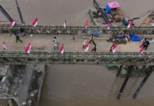 Jembatan Krueng Tingkeum Berfungsi Kembali