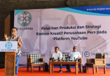 Dewan Pers Gelar Pelatihan Produksi dan Strategi Konten Kreatif pada Platform YouTube