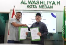 Mengangkat Nilai Keislaman Tentang Energi Bersih Berkeadilan Ketua Al Jam’iyatul Washliyah Kota Medan, Abdul Hafiz Harahap, menyampaikan pentingnya solarisasi dan sedekah energi bagi rumah ibadah serta lembaga pendidikan Islam di Sumatera Utara.