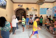 Pegadaian CP Krakatau Gelar Program Berbagi Kasih Bersama Anak Panti