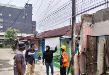 Lailatul Badri Tinjau Pergantian 10 Titik Tiang di Jalan Ampera, Respons Cepat Keluhan Warga