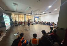 Cegah Kecelakaan di Area Pelabuhan, PMT Edukasi 390 Pekerja Soal Bahaya Blind Spot